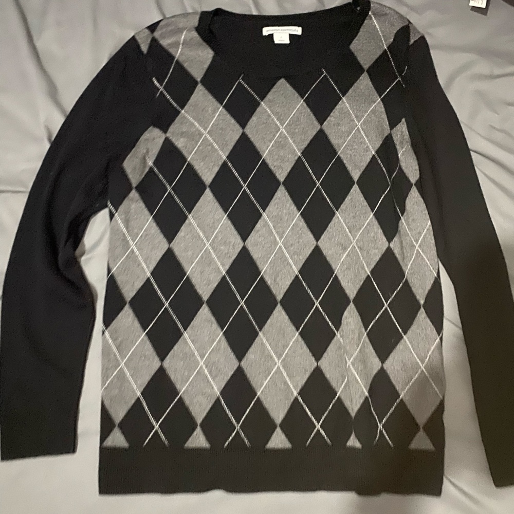 argyle sweater